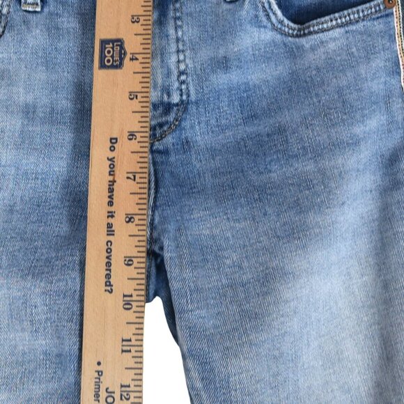 Pilcro and the Letterpress Slim Boyfriend Jeans 26 Mid Rise Relaxed Fit Soft Fad - Picture 6 of 10